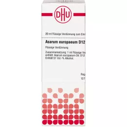 ASARUM EUROPAEUM D 12 seyreltme, 20 ml