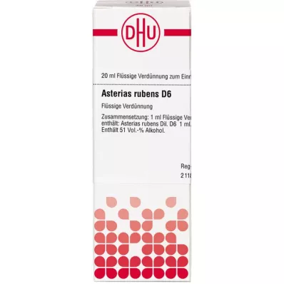 ASTERIAS RUBENS D 6 seyreltme, 20 ml