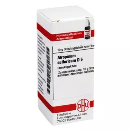 ATROPINUM SULFURICUM D 6 globül, 10 g