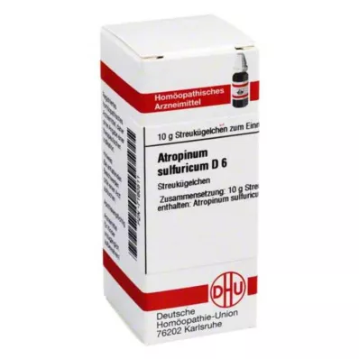 DHU Atropinum sülfürikum D 6 kürecikler, 10 g DHU Atropinum sülfürikum D 6 kürecikler, 10 g
