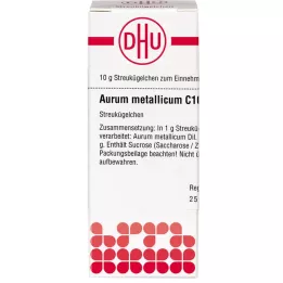 AURUM METALLICUM C 10 globül, 10 g