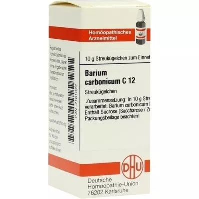 BARIUM CARBONICUM C 12 globül, 10 g
