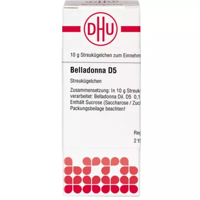 BELLADONNA D 5 globül, 10 g
