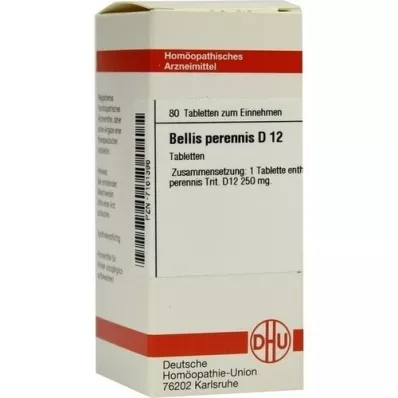 BELLIS PERENNIS D 12 Tablet, 80 Kapsül