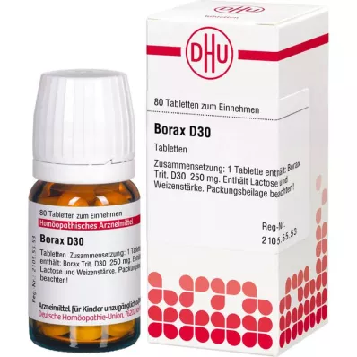 BORAX D 30 Tablet, 80 Kapsül