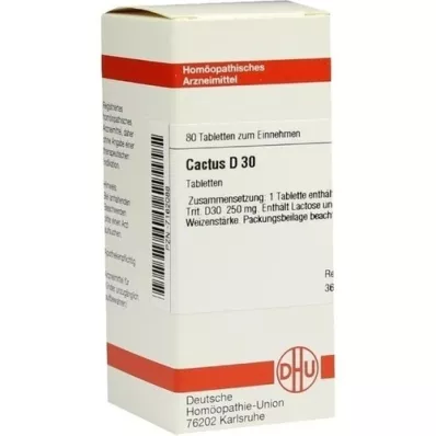 CACTUS D 30 Tablet, 80 Kapsül