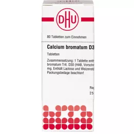 CALCIUM BROMATUM D 30 Tablet, 80 Kapsül