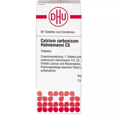 CALCIUM CARBONICUM Hahnemanni C 5 Tablet, 80 adet