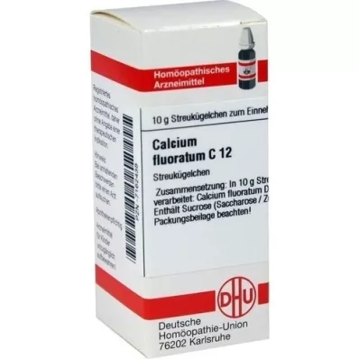 CALCIUM FLUORATUM C 12 globül, 10 g