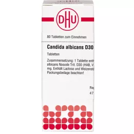 CANDIDA ALBICANS D 30 Tablet, 80 Kapsül