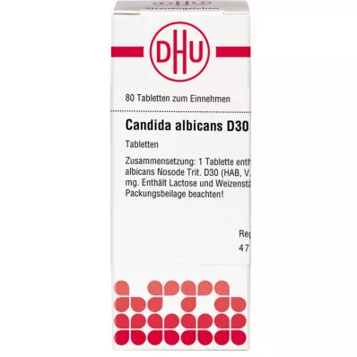 CANDIDA ALBICANS D 30 Tablet, 80 Kapsül