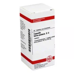 CAPSELLA BURSA pastoris D 6 tablet, 80 adet