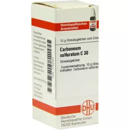 CARBONEUM SULFURATUM C 30 globül, 10 g
