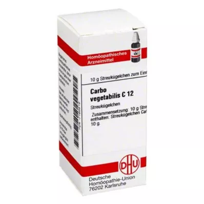 DHU Carbo vegetabilis C 12 kürecikler, 10 g