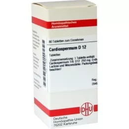 CARDIOSPERMUM D 12 Tablet, 80 Kapsül