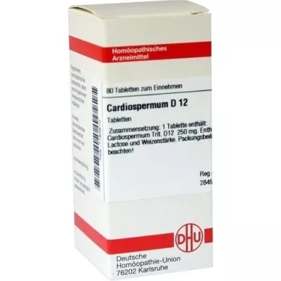 CARDIOSPERMUM D 12 Tablet, 80 Kapsül