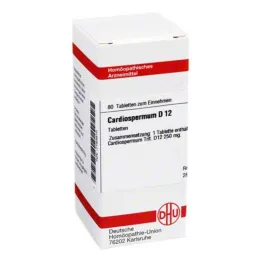 CARDIOSPERMUM D 12 Tablet, 80 Kapsül