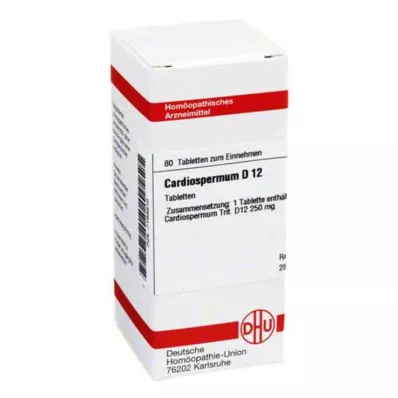 DHU Cardiospermum D 12 tablet, 80 adet DHU Cardiospermum D 12 tablet, 80 adet