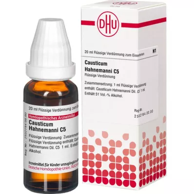 CAUSTICUM HAHNEMANNI C 5 seyreltme, 20 ml