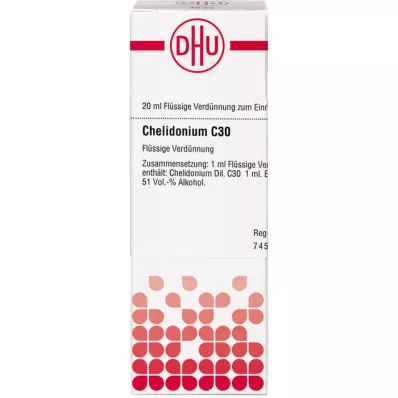 CHELIDONIUM C 30 seyreltme, 20 ml