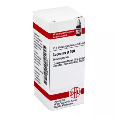 DHU Cocculus D 200 kürecikler, 10 g
