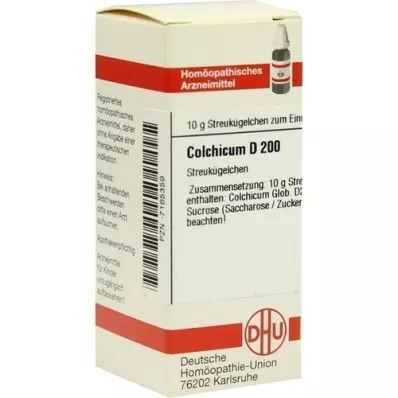 COLCHICUM D 200 globül, 10 g