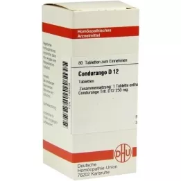 CONDURANGO D 12 Tablet, 80 Kapsül