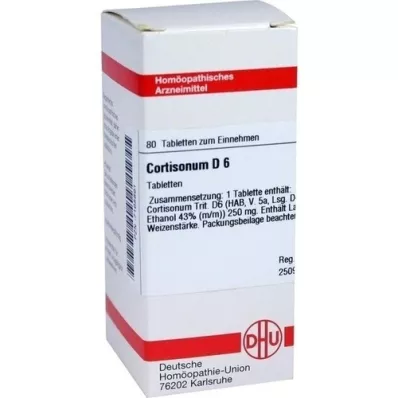 CORTISONUM D 6 Tablet, 80 Kapsül
