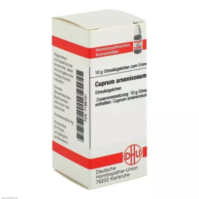 DHU Cuprum arsenicosum C 200 kürecikler, 10 g DHU Cuprum arsenicosum C 200 kürecikler, 10 g