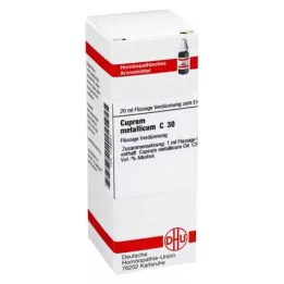 CUPRUM METALLICUM C 30 seyreltme, 20 ml