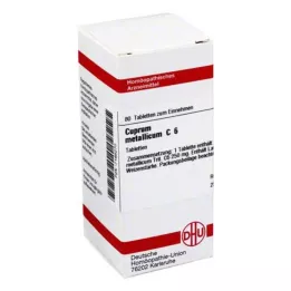 CUPRUM METALLICUM C 6 Tablet, 80 Kapsül