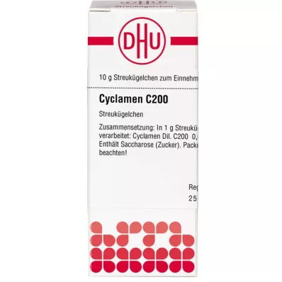 CYCLAMEN C 200 globül, 10 g