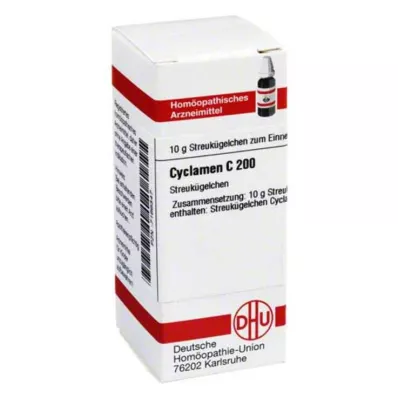 DHU Siklamen C 200 kürecikler, 10 g