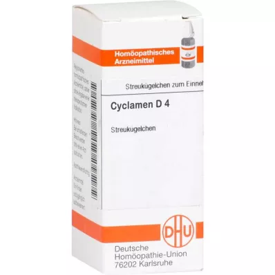 DHU Siklamen D 4 kürecik, 10 g