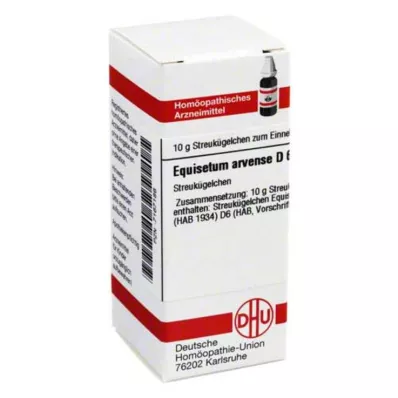 DHU Equisetum arvense D 6 kürecik, 10 g DHU Equisetum arvense D 6 kürecik, 10 g