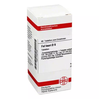 Fel Tauri D6 tabletler (80 adet)