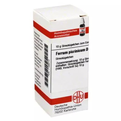 DHU Ferrum picrinicum D 6 kürecik, 10 g