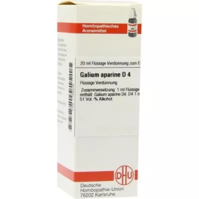 GALIUM APARINE D 4 seyreltme, 20 ml