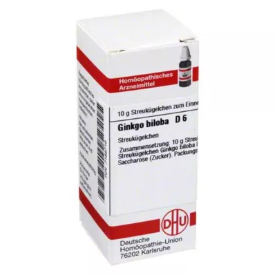 GINKGO BILOBA D 6 globül, 10 g GINKGO BILOBA D 6 globül, 10 g