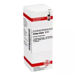 GINKGO BILOBA D 12 seyreltme, 20 ml