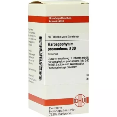 HARPAGOPHYTUM PROCUMBENS D 30 Tablet, 80 Kapsül