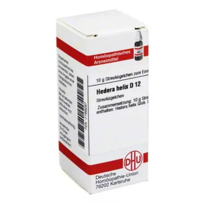 HEDERA HELIX D 12 globül, 10 g