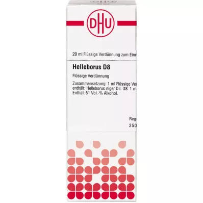 HELLEBORUS D 8 seyreltme, 20 ml