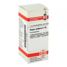HEPAR SULFURIS C 10 globül, 10 g