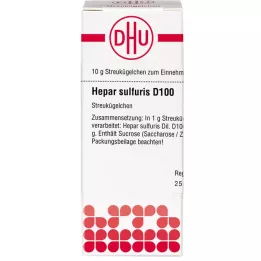 HEPAR SULFURIS D 100 globül, 10 g