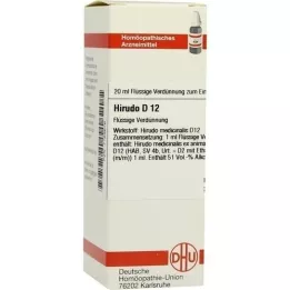 HIRUDO D 12 seyreltme, 20 ml