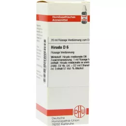 HIRUDO D 6 seyreltme, 20 ml