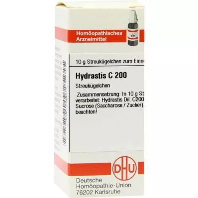 DHU Hydrastis C 200 kürecikler, 10 g