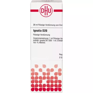 IGNATIA D 20 seyreltme, 20 ml