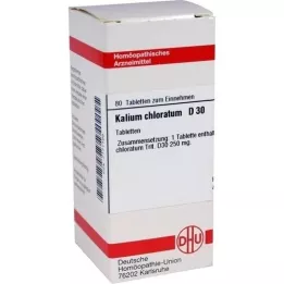 KALIUM CHLORATUM D 30 Tablet, 80 Kapsül